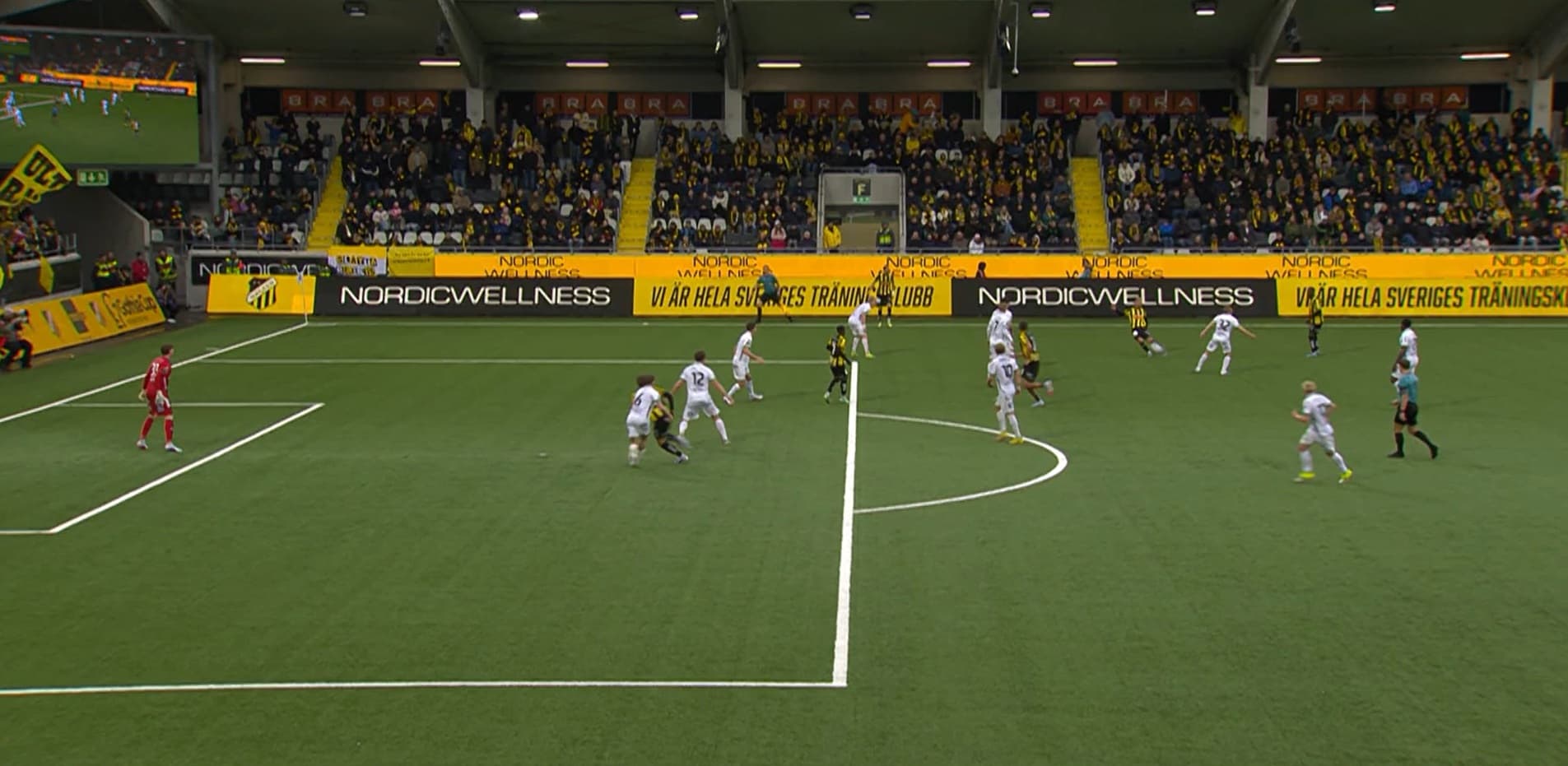 BK Häcken tog derbysegern mot GAIS efter sena byten.
