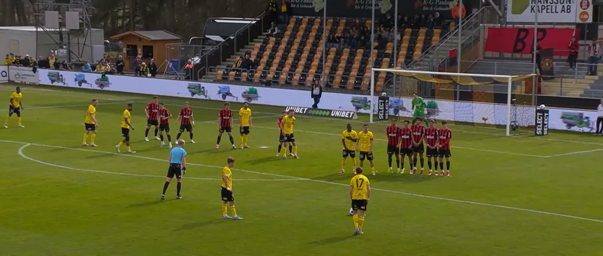 Mjällby tog säsongens första seger hemma mot BP.